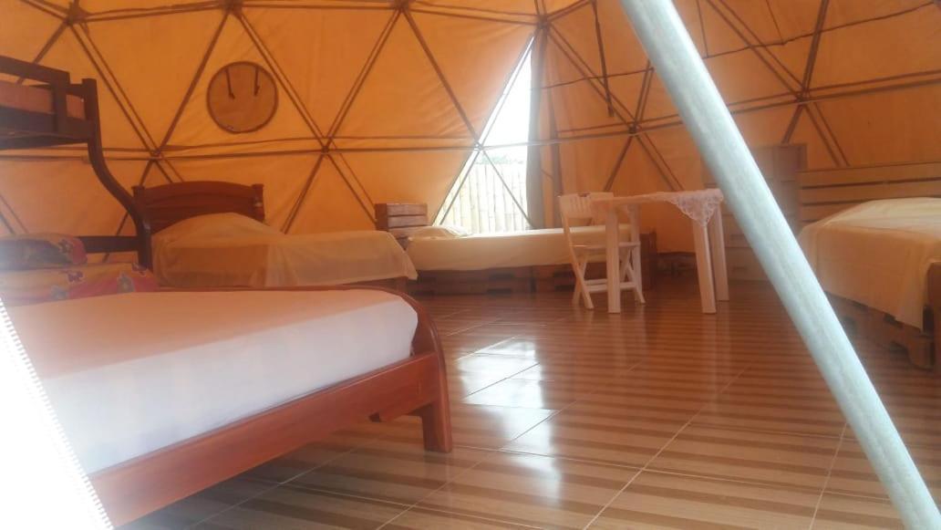 فندق Nativa Whale Domes Puerto López المظهر الخارجي الصورة